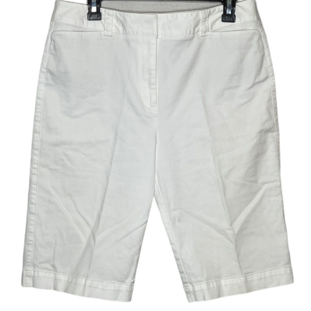 Talbot's Stretch Shorts White
